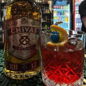 Scotch&Raspberry Old Fashioned