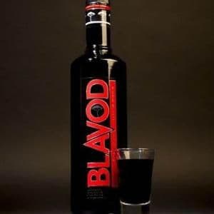 Blavod Black Vodka Shot